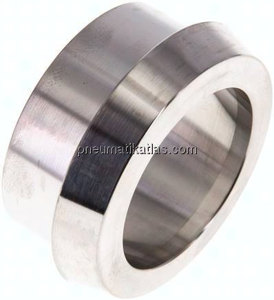 Kegelstutzen (Milchgewinde) 56mm Kegel-48,3mm, 1.4301