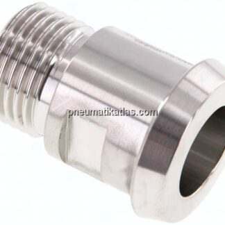 Kegelstutzen (Milchgewinde) 28mm Kegel-G 1/2", 1.4404
