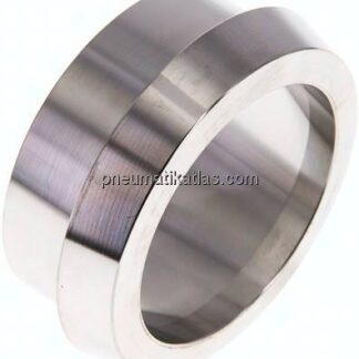 Kegelstutzen (Milchgewinde) 68mm Kegel-60,3mm, 1.4301