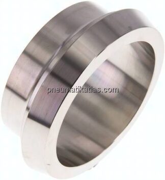 Kegelstutzen (Milchgewinde) 86mm Kegel-70,0mm, 1.4404