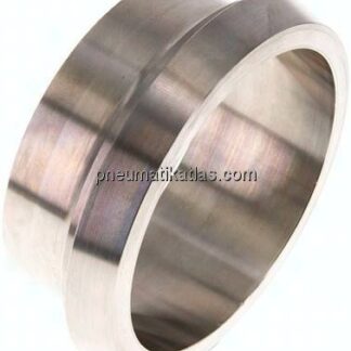 Kegelstutzen (Milchgewinde) 100mm Kegel-85,0mm, 1.4404