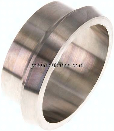 Kegelstutzen (Milchgewinde) 100mm Kegel-85,0mm, 1.4404