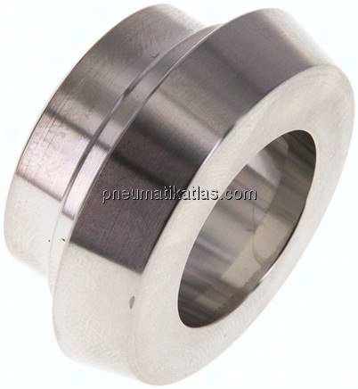 Kegelstutzen (Milchgewinde) 36mm Kegel-26,9mm, 1.4301