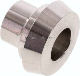 Kegelstutzen (Milchgewinde) 22mm Kegel-13,0mm, 1.4404