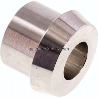 Kegelstutzen (Milchgewinde) 22mm Kegel-17,2mm, 1.4301