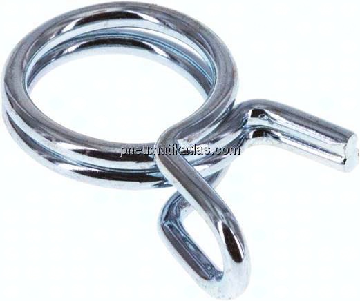 Draht-Nachspannschelle 14,8mm Spannbereich 14,4 - 15,1 mm