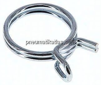 Draht-Nachspannschelle 38,8mm Spannbereich 37,7 - 39,7 mm