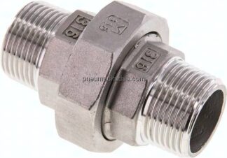 Doppelnippel trennbar R 1"-R 1", 1.4408