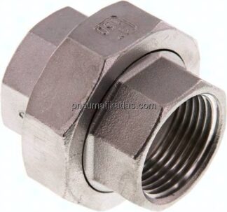 Verschraubung flach dichtend Rp 1" (IG),1.4408