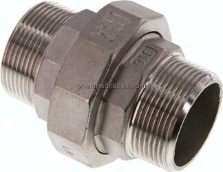 Doppelnippel trennbar R 1-1/2"-R 1-1/2", 1.4408