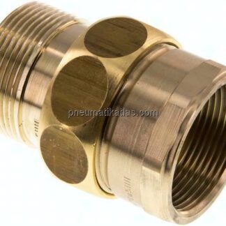 Verschraubung flach dichtend Rp/R 1-1/2" (IG/AG)