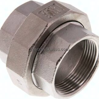 Verschraubung kon. dichtend Rp 1-1/2" (IG),1.4408