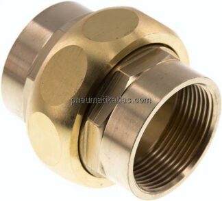 Verschraubung kon. dichtend Rp 1-1/2" (IG),Messing