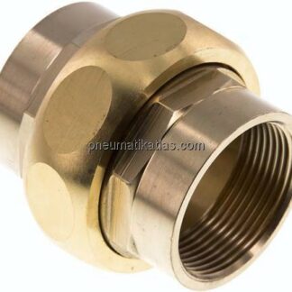 Verschraubung kon. dichtend Rp 1-1/2" (IG),Messing