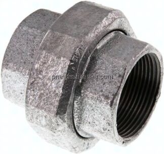 Verschraubung kon. dichtend Rp 1-1/2" (IG),Temperguss verzinkt