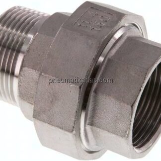 Verschraubung flach dichtend Rp/R 1-1/4" (IG/AG)