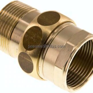 Verschraubung kon. dichtend, Rp 1-1/4"/R 1-1/4" (IG/AG)