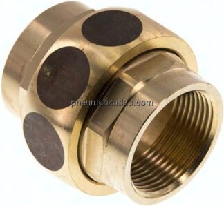 Verschraubung kon. dichtend Rp 1-1/4" (IG),Messing