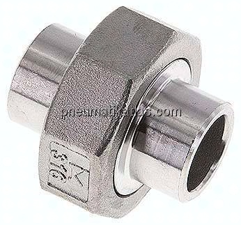 Anschweißverschraubung flach dichtend 21,3mm
