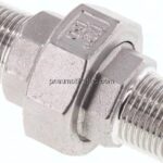 Doppelnippel trennbar R 1/2"-R 1/2", 1.4408