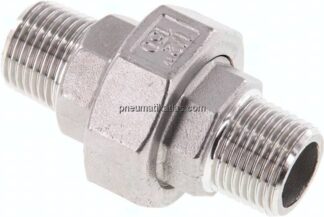 Doppelnippel trennbar R 1/2"-R 1/2", 1.4408