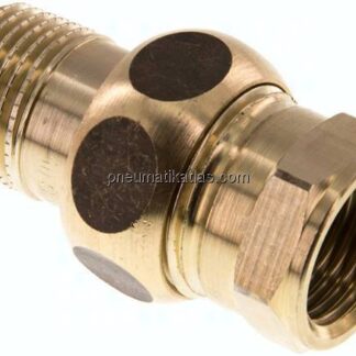 Verschraubung flach dichtend Rp/R 1/2" (IG/AG)