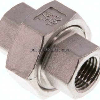 Verschraubung flach dichtend Rp 1/4" (IG),1.4408