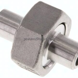 Anschweißverschraubung flach dichtend 10,2mm