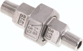 Doppelnippel trennbar R 1/8"-R 1/8", 1.4408