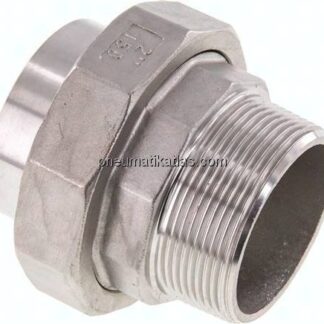 Anschweißverschraubung kon. dicht. R 2"(AG)-60,3mm