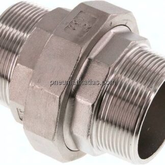 Doppelnippel trennbar R 2"-R 2", 1.4408