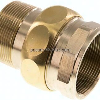 Verschraubung flach dichtend Rp/R 2" (IG/AG)