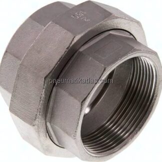 Verschraubung kon. dichtend Rp 2" (IG),1.4408