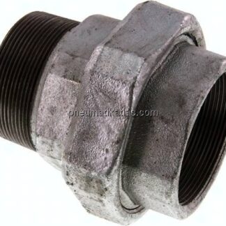 Verschraubung flach dichtend Rp/R 2-1/2" (IG/AG)