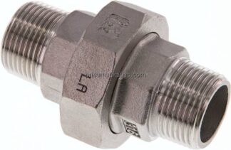 Doppelnippel trennbar R 3/4"-R 3/4", 1.4408