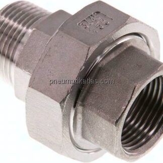 Verschraubung kon. dichtend, Rp 3/4"/R 3/4" (IG/AG)