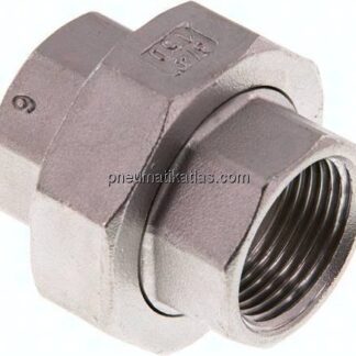 Verschraubung flach dichtend Rp 3/4" (IG),1.4408