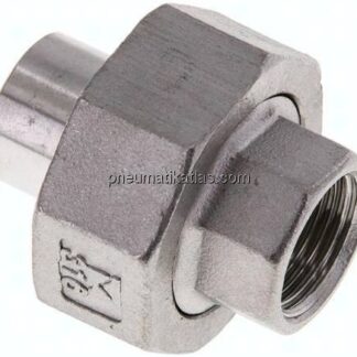 Anschweißverschraubung kon. dicht. Rp 3/8"(IG)-17,2mm