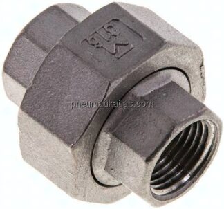 Verschraubung kon. dichtend NPT 3/8" (IG),1.4408