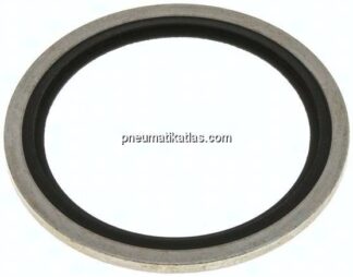 Hydraulik-Dichtring mit FKM-Einlage, für Gewinde G 1-1/2"