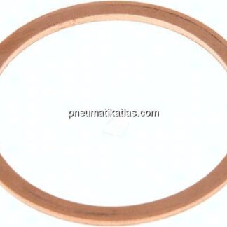 Dichtring aus Kupfer, für G 1-1/4" (42,3x48,9x2 mm)