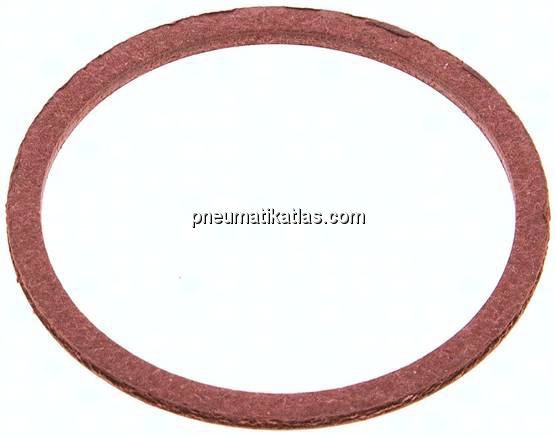 Dichtring (DIN 7603 A),Vulkan-Fiber, für Gewinde G 1-1/4"