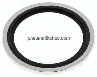 Hydraulik-Dichtring mit NBR-Einlage, für Gewinde G 1-1/4"
