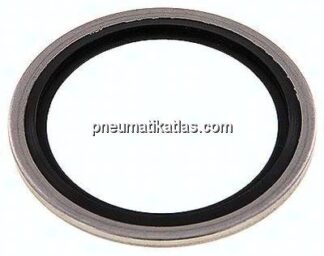 Hydraulik-Dichtring mit FKM-Einlage, für Gewinde G 1-1/4"
