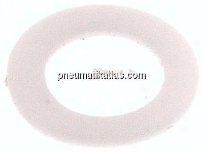 Manometer Dichtring, G 1/4", PTFE, Flachdichtungen (Standard)