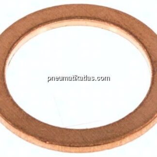 Dichtring aus gKupfer, für G 1/ 8" (10,2x13,9x1 mm)