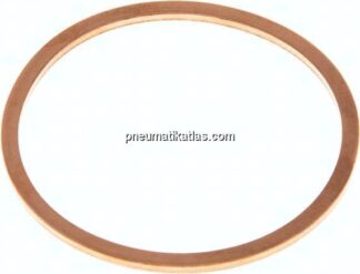 Dichtring aus Kupfer, für G 2" (60,5x67,8x2,5 mm)
