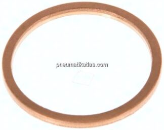 Dichtring aus Kupfer, für G 3/4" (27,3x31,9x2 mm)