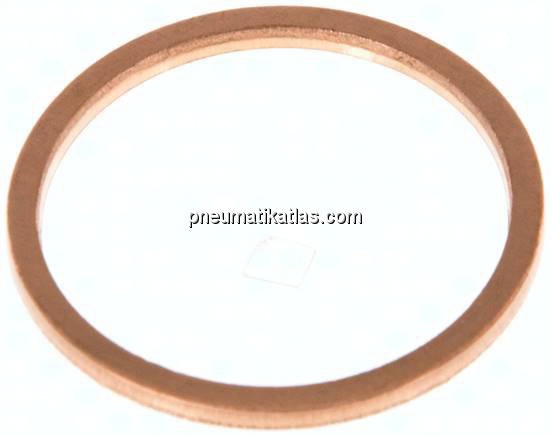 Dichtring aus Kupfer, für G 3/4" (27,3x31,9x2 mm)