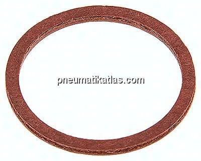 Dichtring (DIN 7603 A),Vulkan-Fiber, für Gewinde G 3/4"